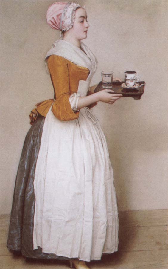 Jean-Etienne Liotard The Chocolate-Girl